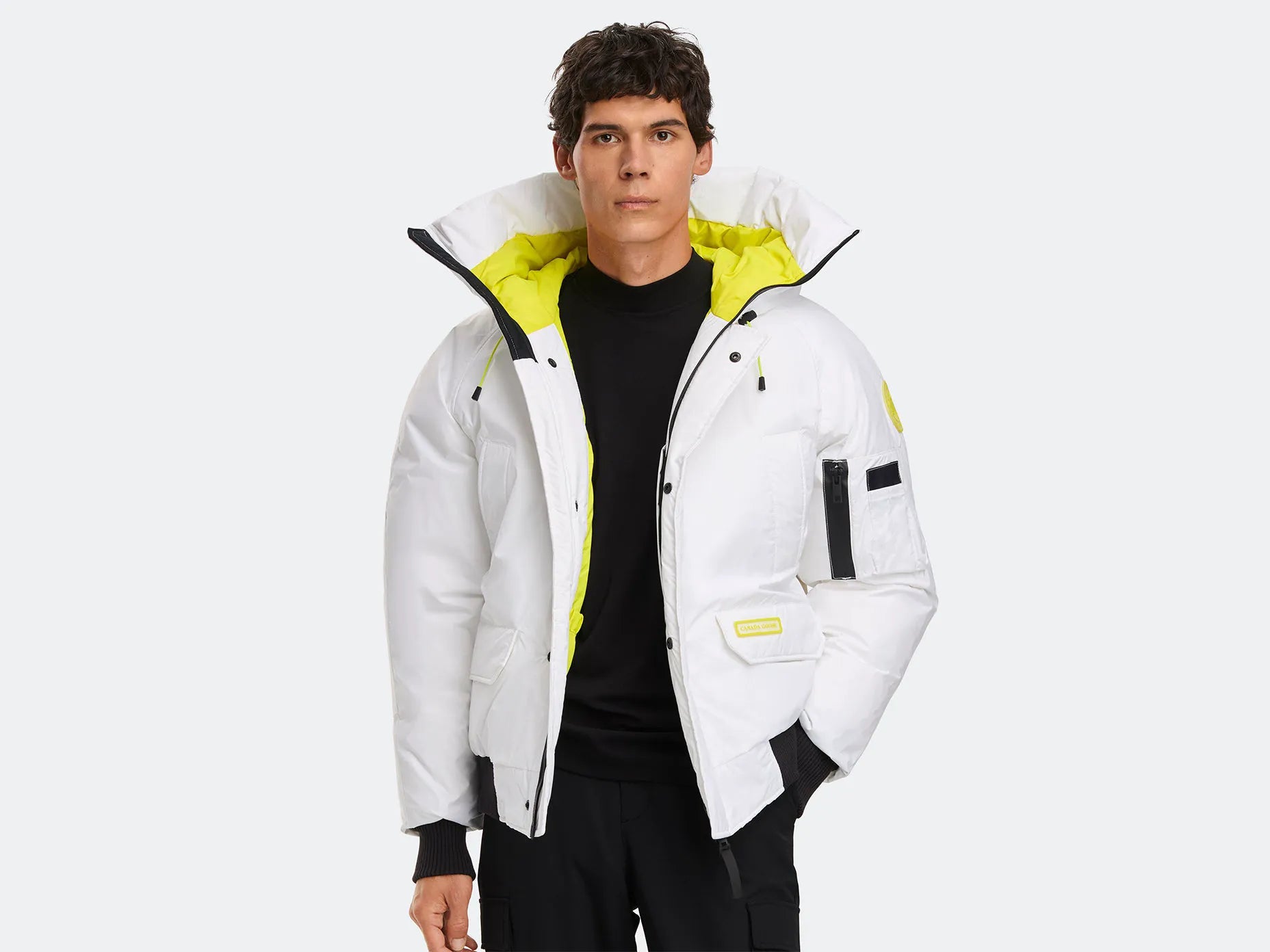 WHITE/ELECTRIC YELLOW