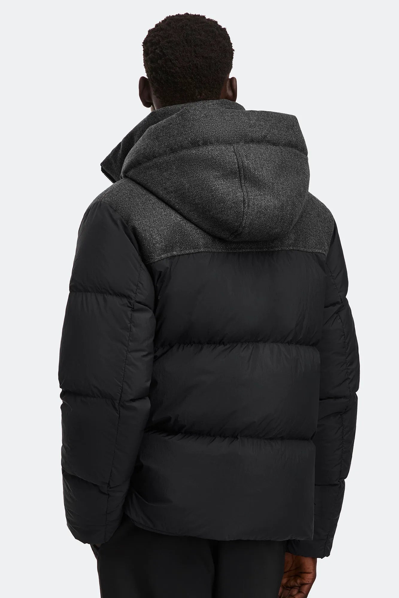 BLACK/HERRINGBONE
