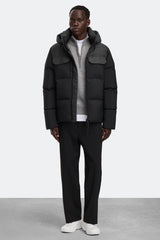 BLACK/HERRINGBONE