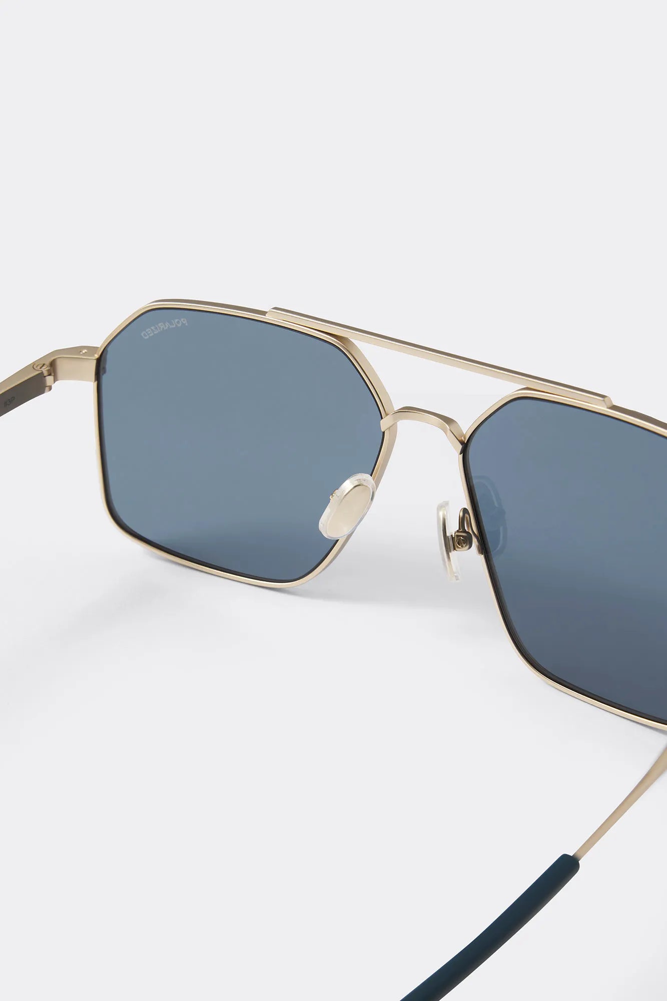 MATTE GOLD/BLUE