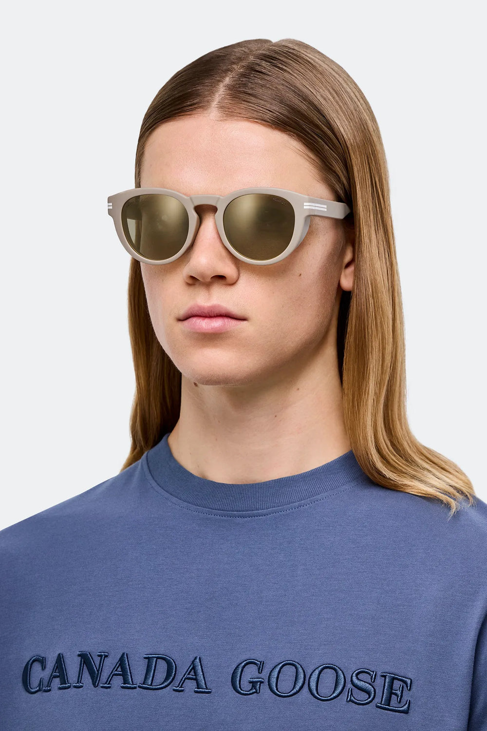 MATTE SAND/GREY FLASH GOLD
