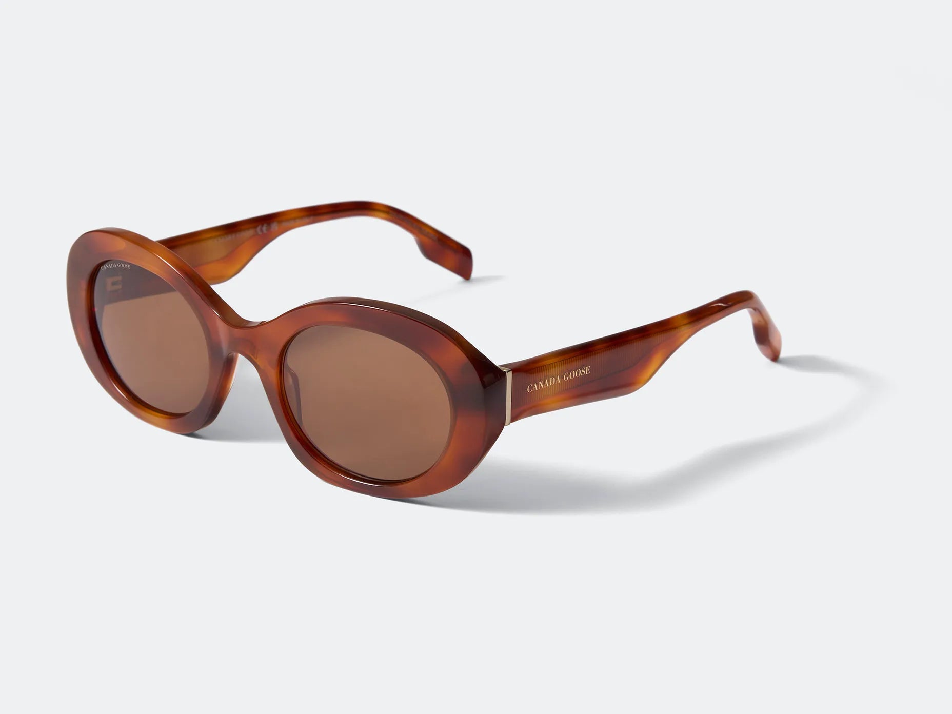ORANGE HAVANA/SOLID BROWN